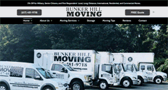 Desktop Screenshot of bunkerhillmoving.com